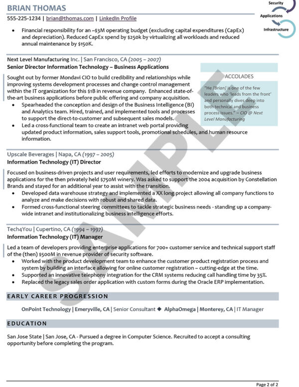 Sample Resume