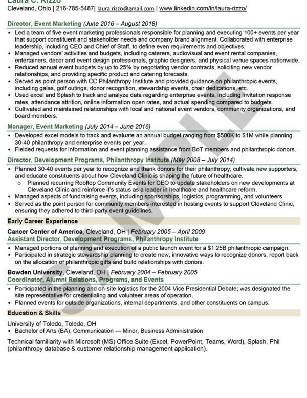 Sample Resume